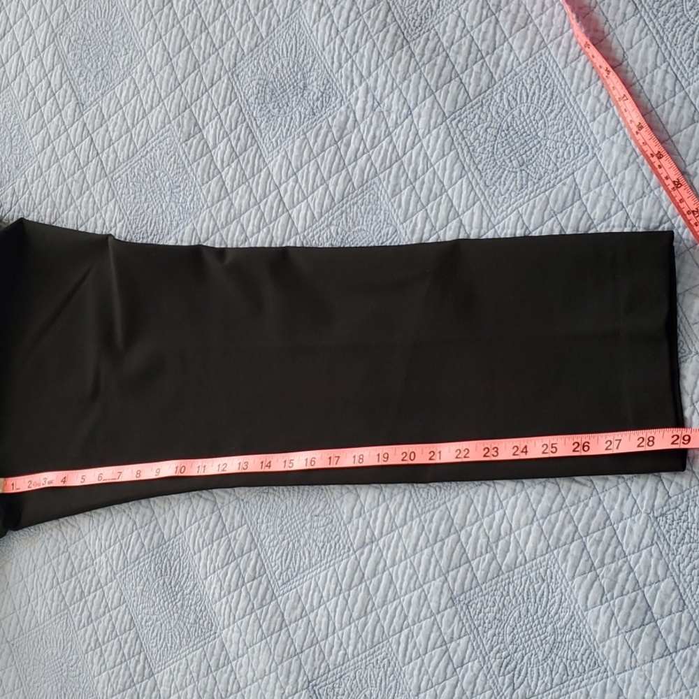 "J. JILL" PONTE SLIM LEG, Pull On PANT SIZE M, COLOR BLACK - Picture 10 of 12